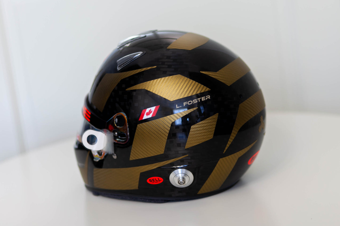 Atomic Sticker Kit for helmet in CARBON and FLUO (design pack) (Karting, Motorsport, Moto)