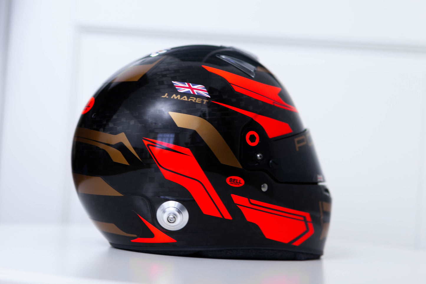 GRANDA Sticker Kit for helmet Color Scheme #3 FLUO BLACK helmet (design pack) (Karting, Motorsport, Moto)