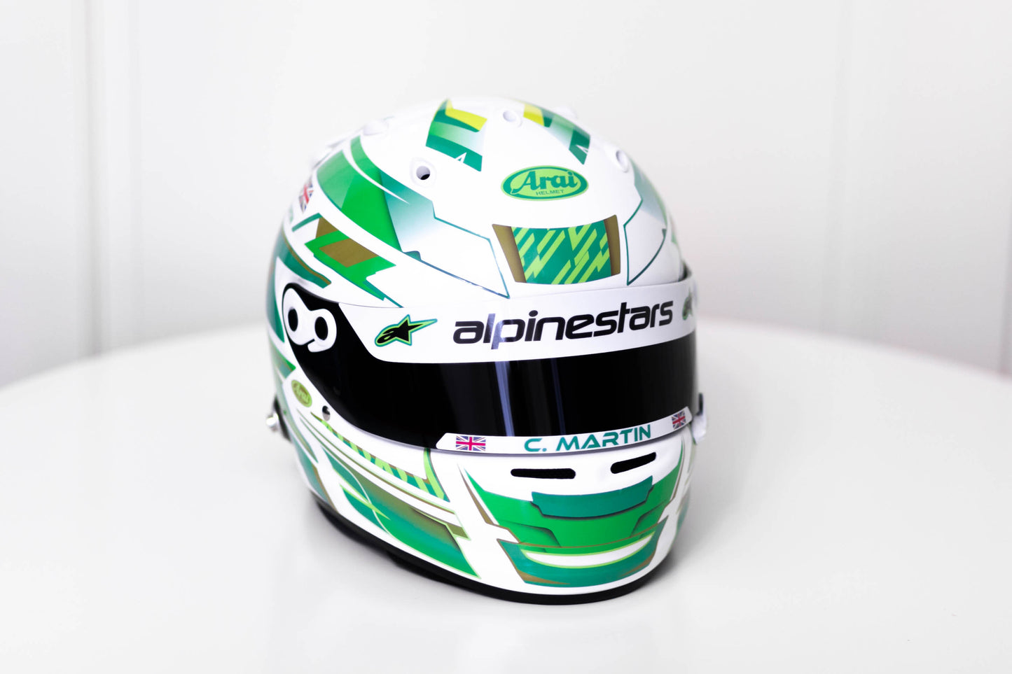 LONATO Sticker Kit for helmet Color Scheme #3 (design pack) (Karting, Motorsport, Moto)