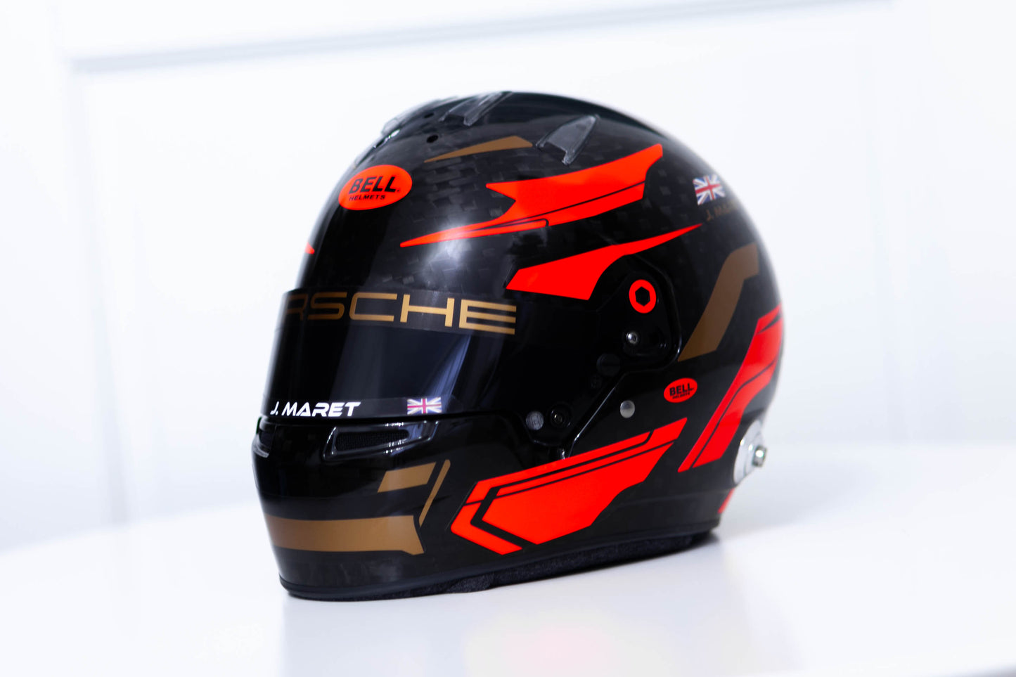 GRANDA Sticker Kit for helmet Color Scheme #3 FLUO BLACK helmet (design pack) (Karting, Motorsport, Moto)