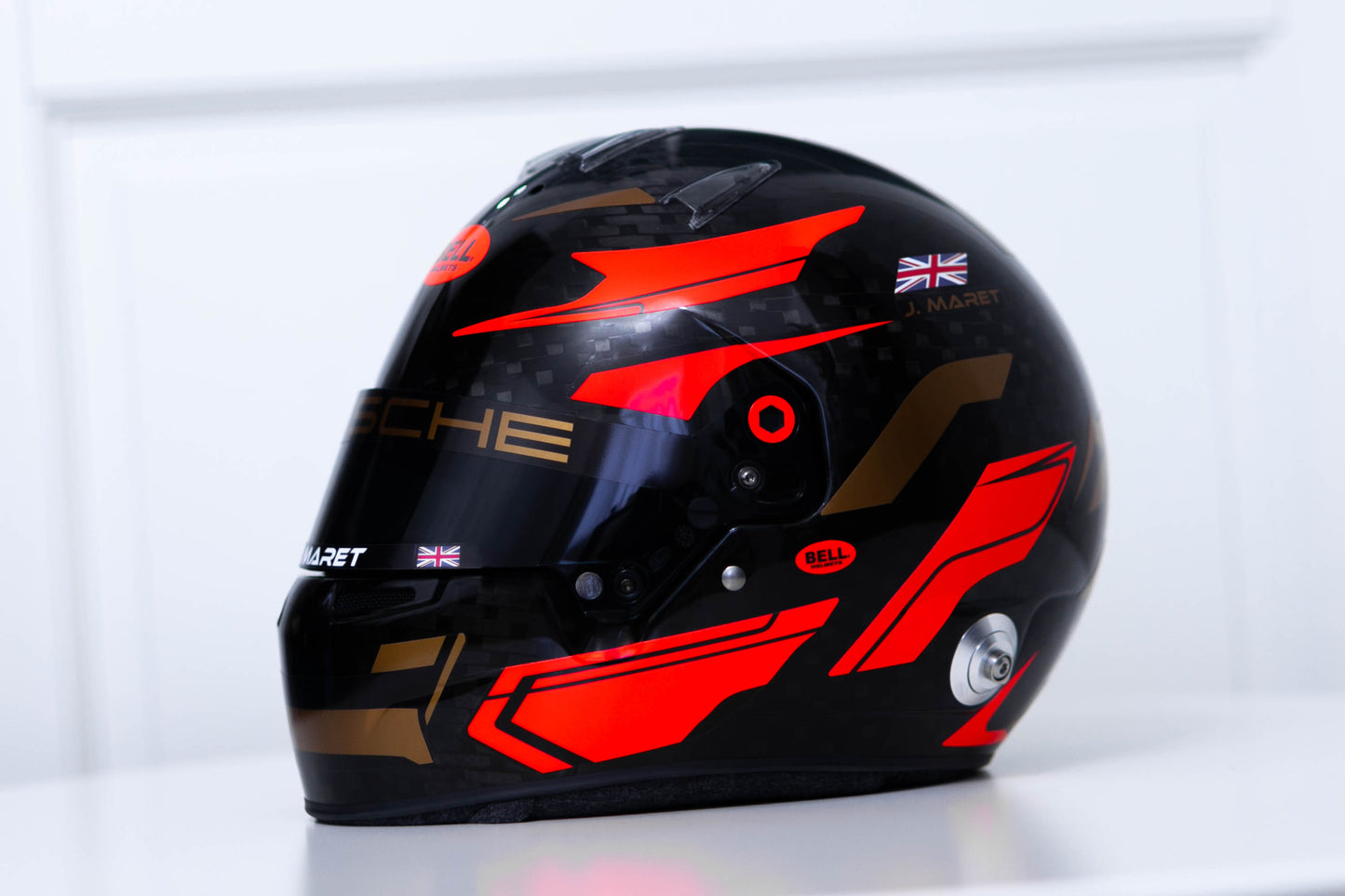 GRANDA Sticker Kit for helmet Color Scheme #3 FLUO BLACK helmet (design pack) (Karting, Motorsport, Moto)