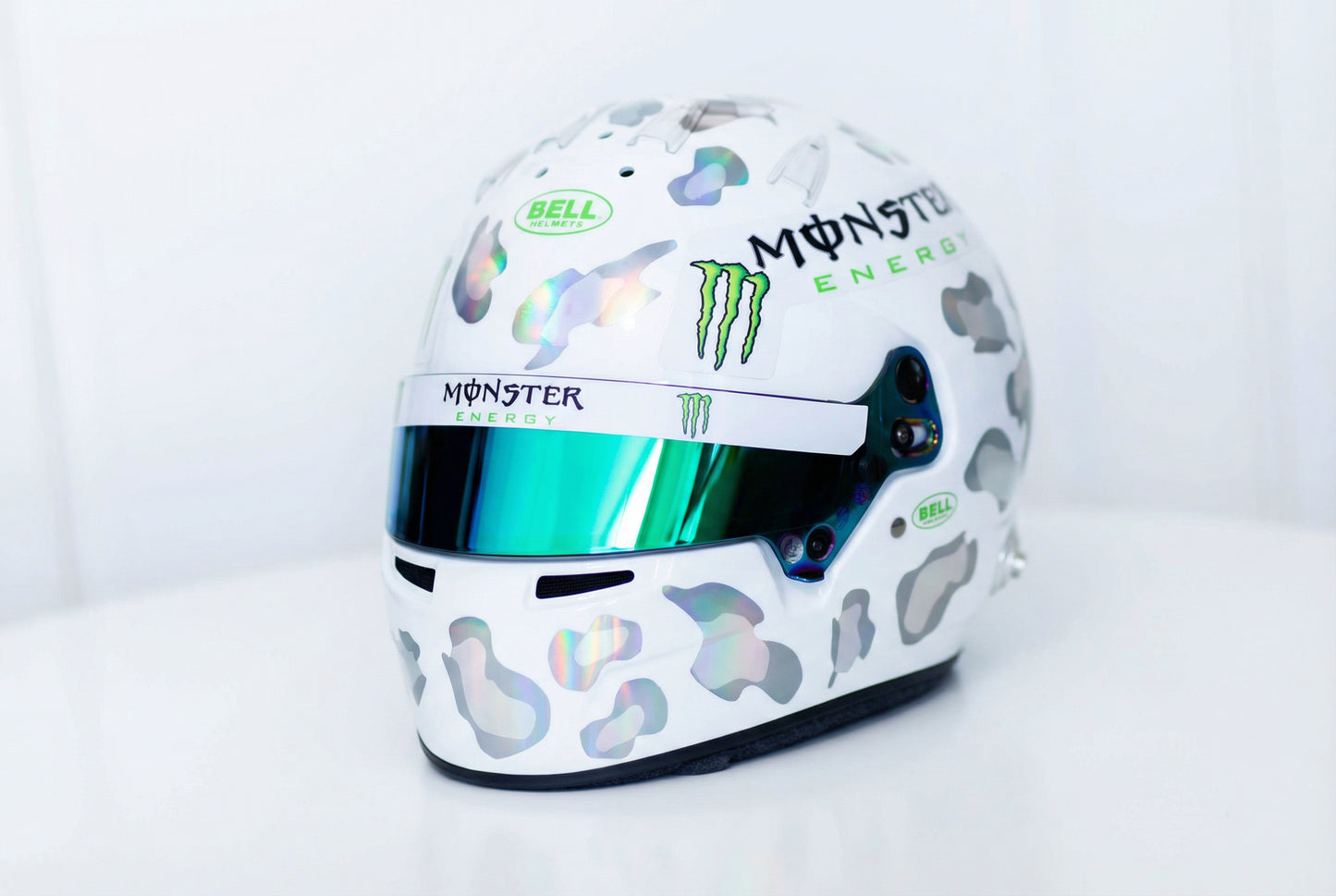 Cheetah Monster Energy sticker CHROME kit (design pack) (Karting, Motorsport, Moto)