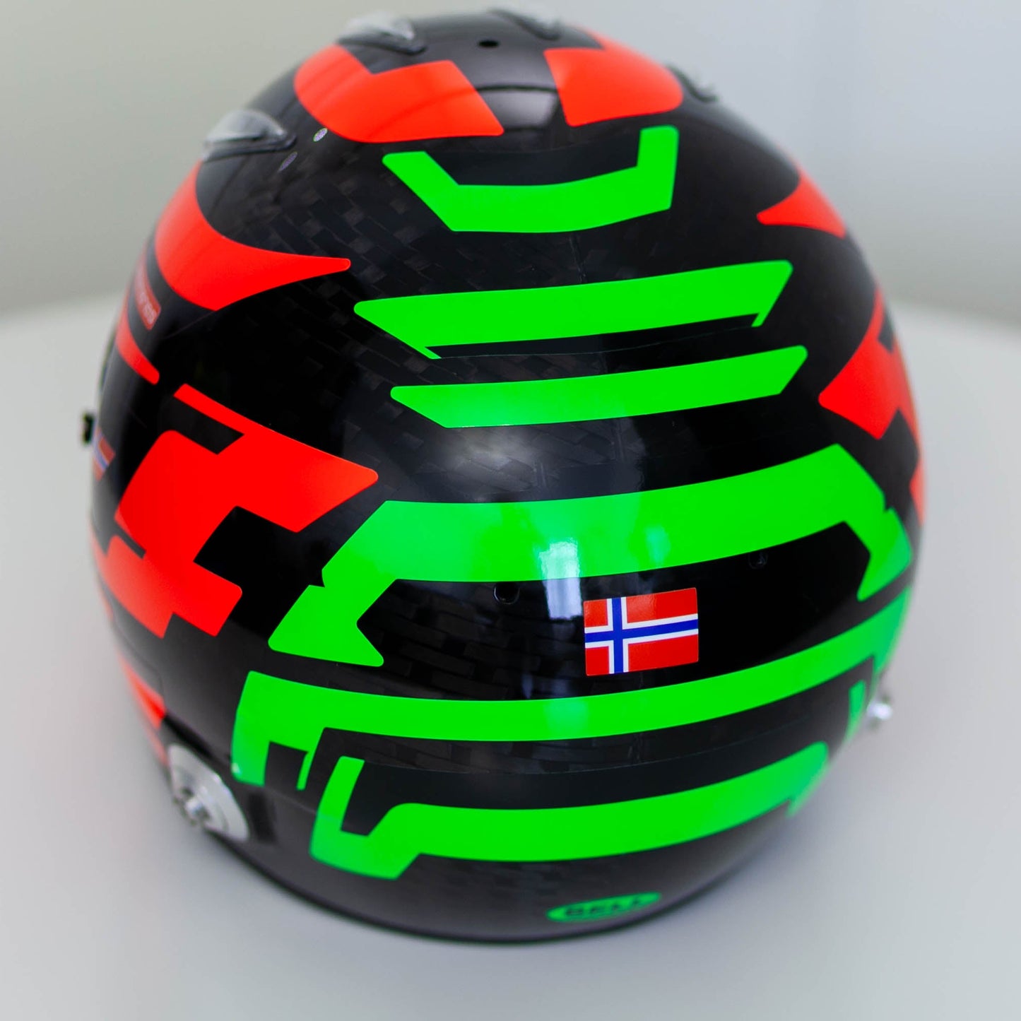 LACONCA Sticker Kit for helmet Color Scheme #2 FLUO (design pack) (Karting, Motorsport, Moto)