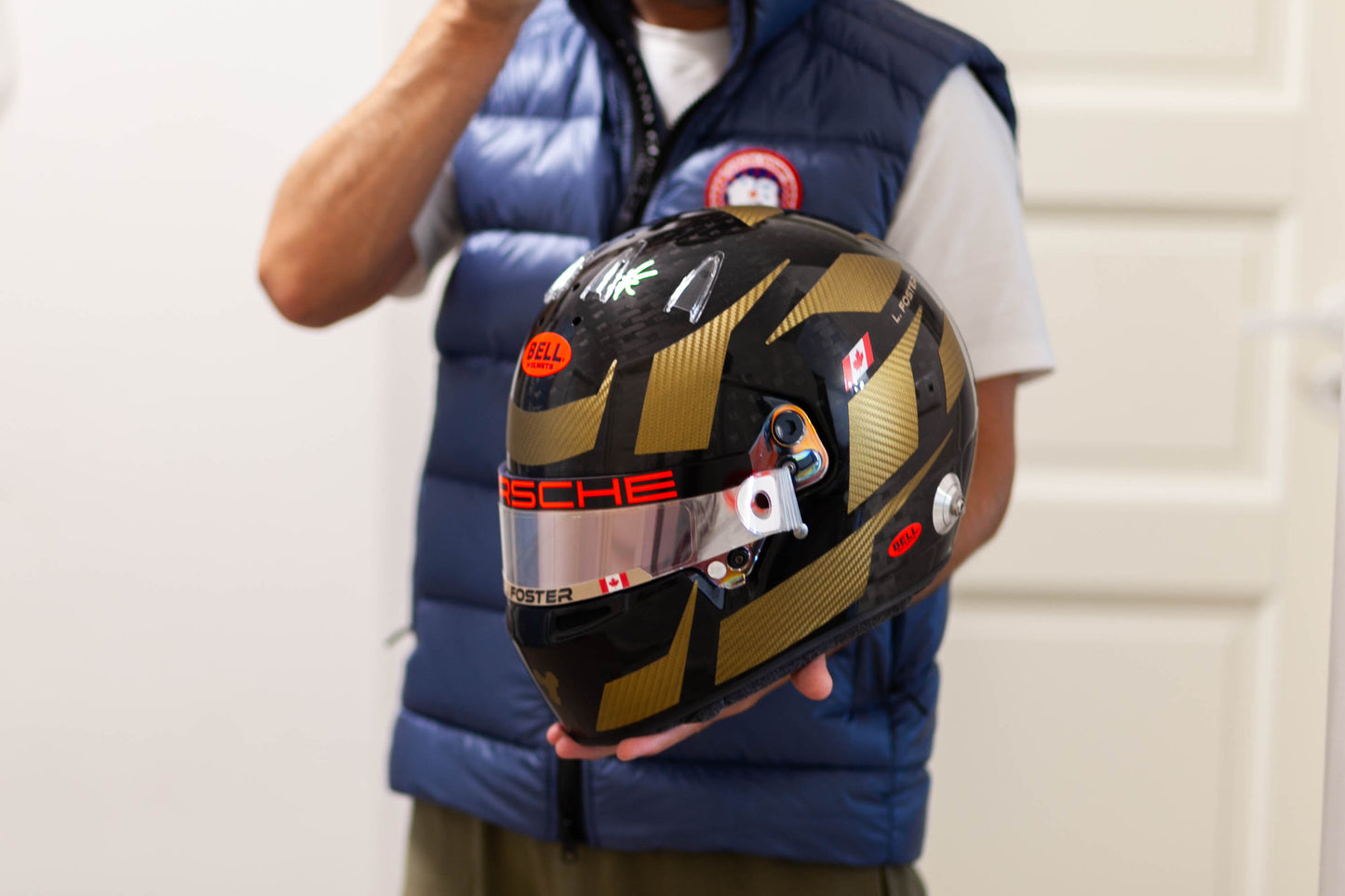 Atomic Sticker Kit for helmet in CARBON and FLUO (design pack) (Karting, Motorsport, Moto)