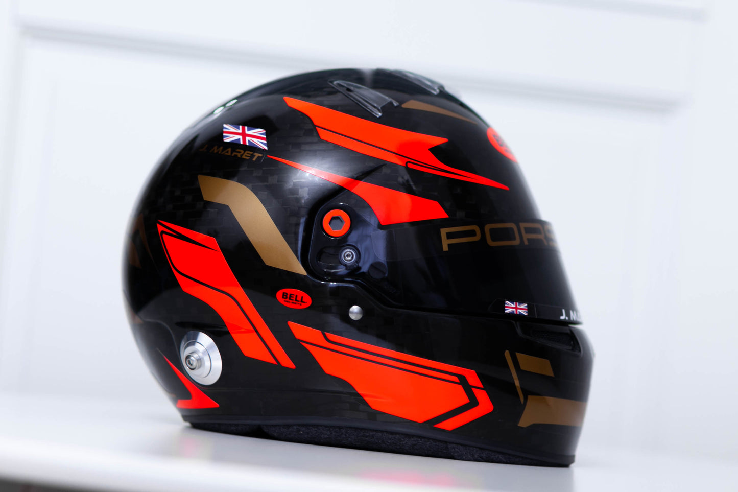 GRANDA Sticker Kit for helmet Color Scheme #3 FLUO BLACK helmet (design pack) (Karting, Motorsport, Moto)