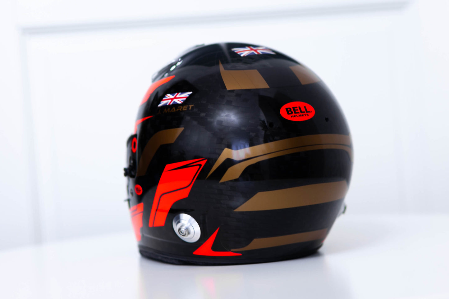 GRANDA Sticker Kit for helmet Color Scheme #3 FLUO BLACK helmet (design pack) (Karting, Motorsport, Moto)