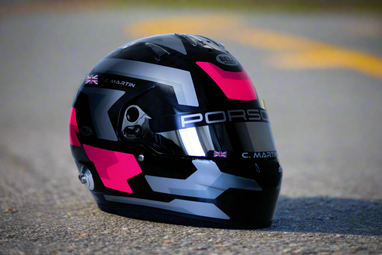 MULSANNE Sticker Kit for helmet Color Scheme #1 (design pack) (Karting, Motorsport, Moto)