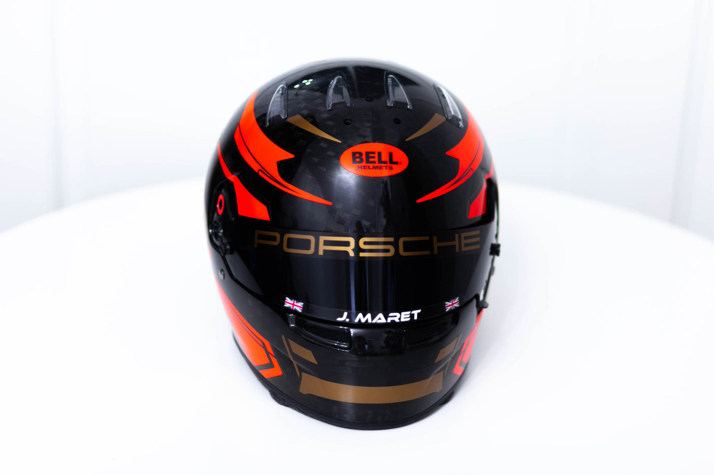 GRANDA Sticker Kit for helmet Color Scheme #3 FLUO BLACK helmet (design pack) (Karting, Motorsport, Moto)