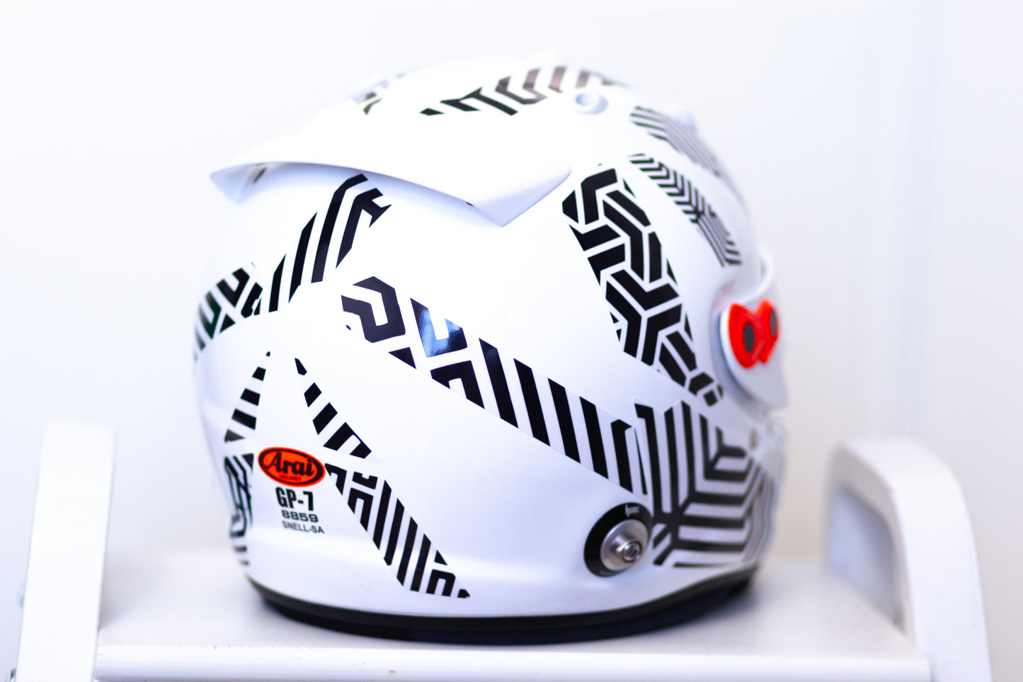 ZEBRA CAMUFLAGE Stickers for helmet Color scheme #1 (design pack) (Karting, Motorsport, Moto)