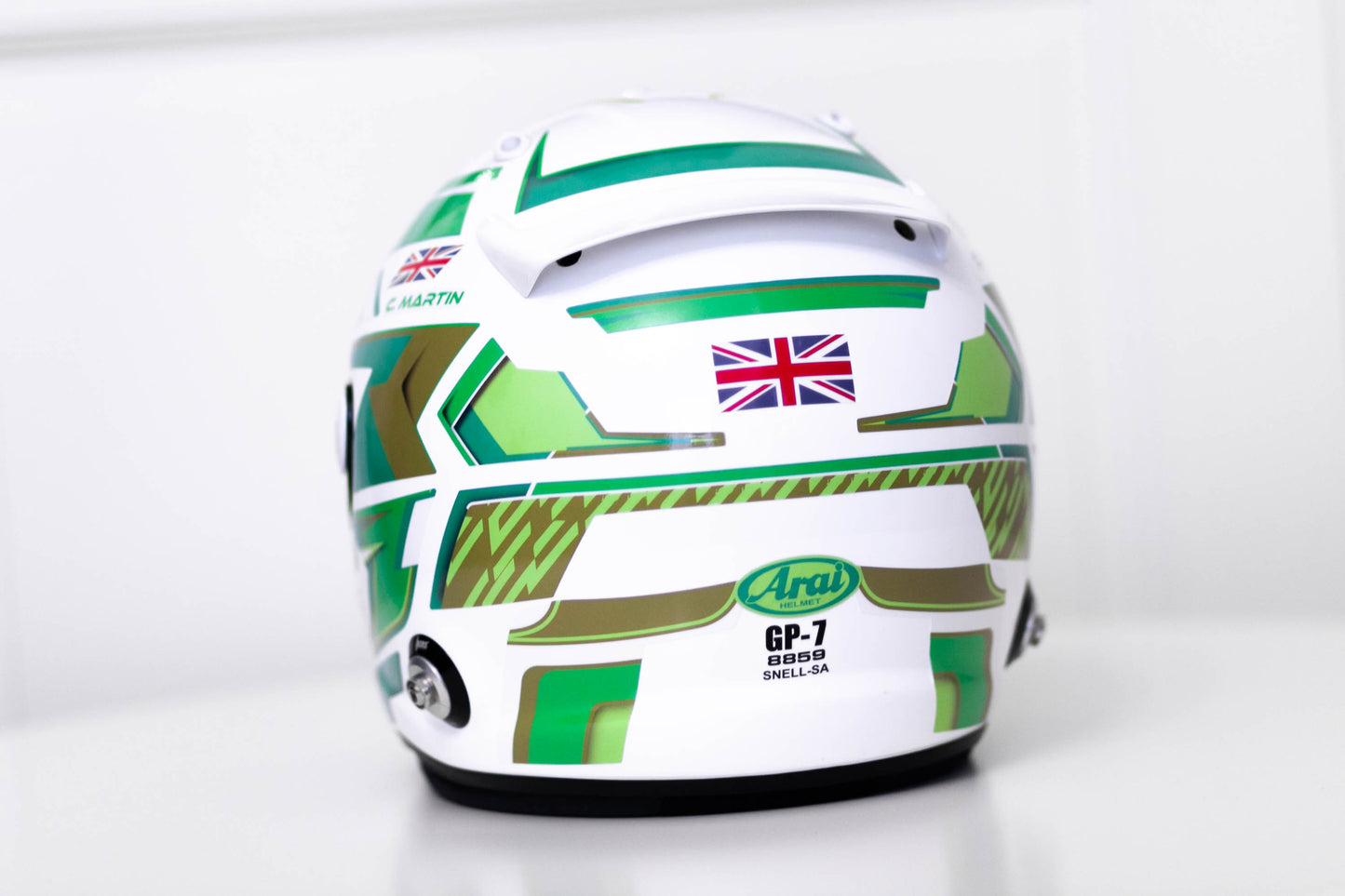LONATO Sticker Kit for helmet Color Scheme #3 (design pack) (Karting, Motorsport, Moto)