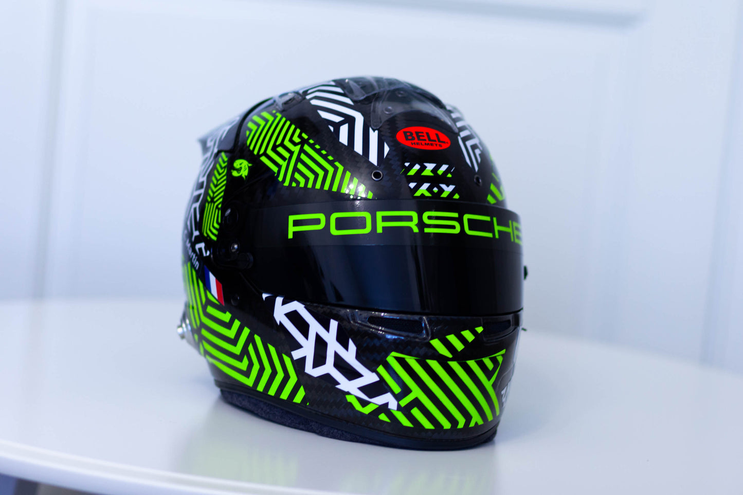 ZEBRA CAMUFLAGE Stickers for helmet Color scheme #2 with part fluo (design pack) (Karting, Motorsport, Moto)
