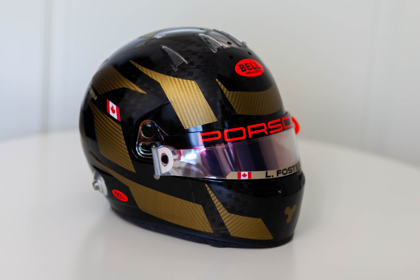 Atomic Sticker Kit for helmet in CARBON and FLUO (design pack) (Karting, Motorsport, Moto)