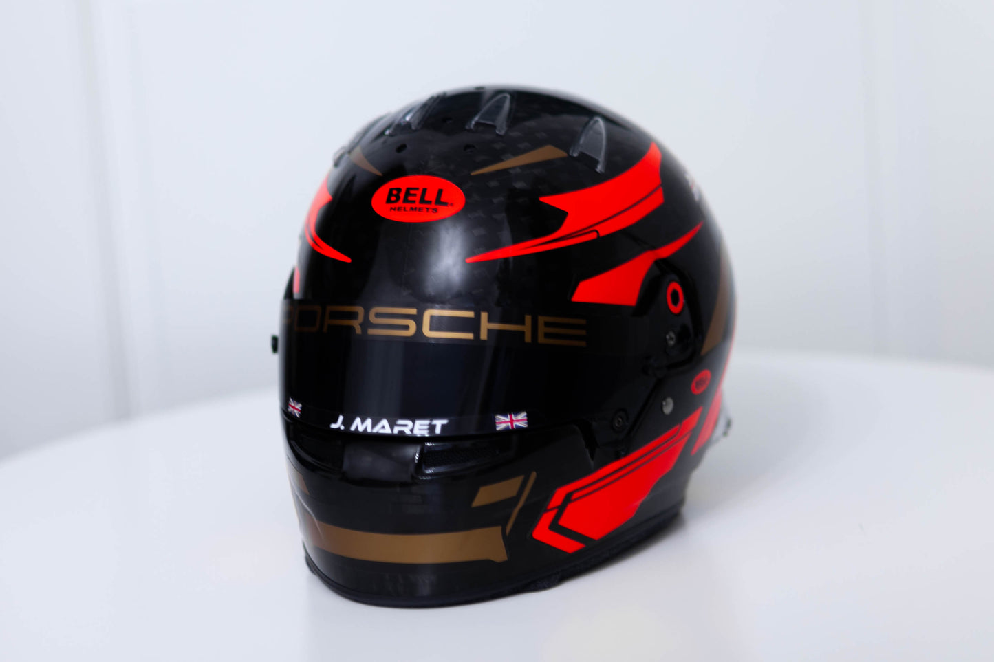 GRANDA Sticker Kit for helmet Color Scheme #3 FLUO BLACK helmet (design pack) (Karting, Motorsport, Moto)