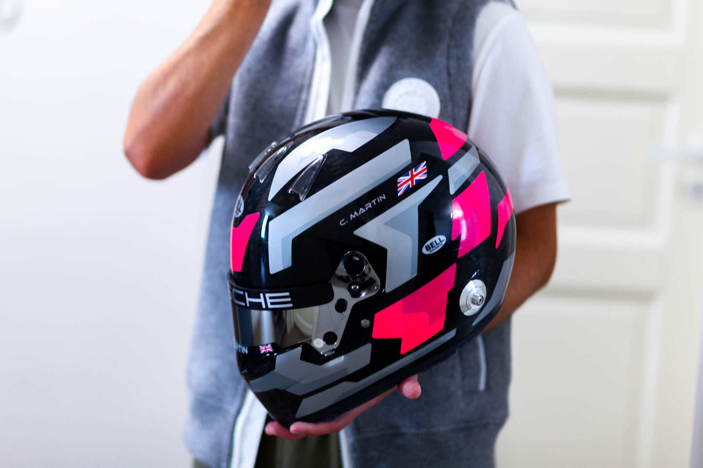 MULSANNE Sticker Kit for helmet Color Scheme #1 (design pack) (Karting, Motorsport, Moto)