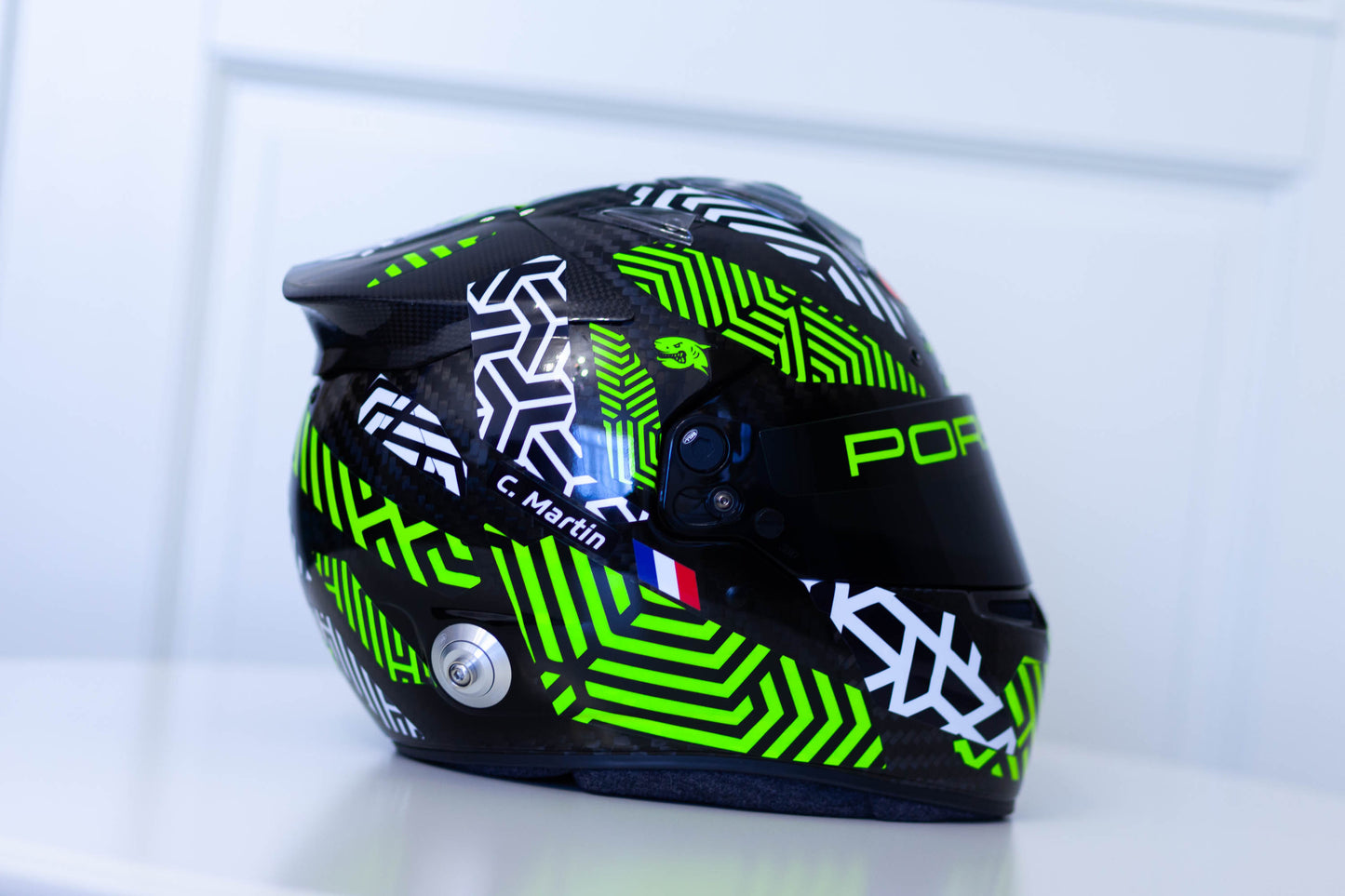 ZEBRA CAMUFLAGE Stickers for helmet Color scheme #2 with part fluo (design pack) (Karting, Motorsport, Moto)