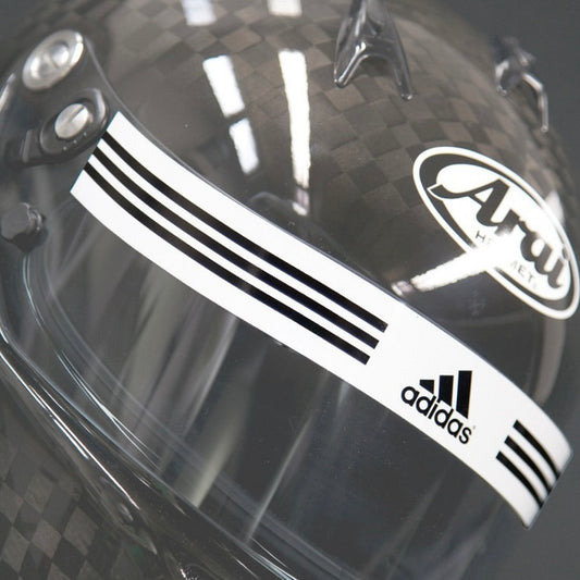 ADIDAS Motorsport Visor Sticker (Karting, Motorsport, Moto)