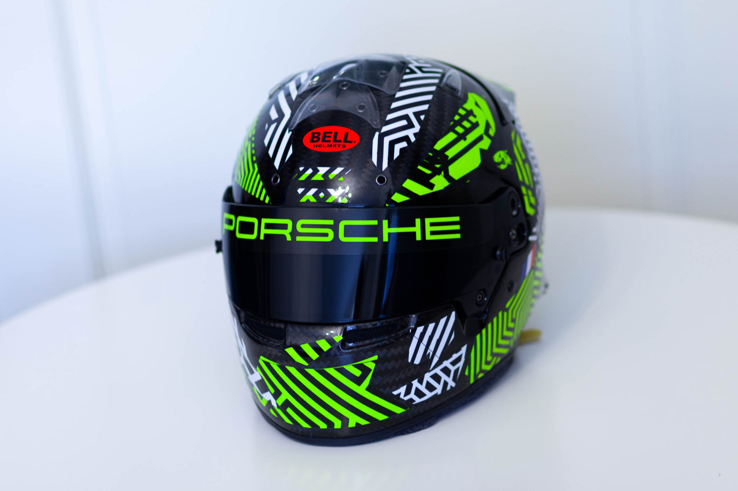 ZEBRA CAMUFLAGE Stickers for helmet Color scheme #2 with part fluo (design pack) (Karting, Motorsport, Moto)