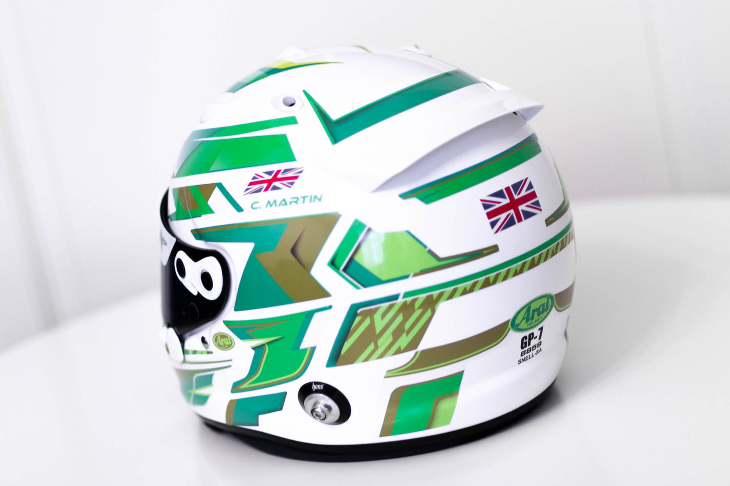 LONATO Sticker Kit for helmet Color Scheme #3 (design pack) (Karting, Motorsport, Moto)