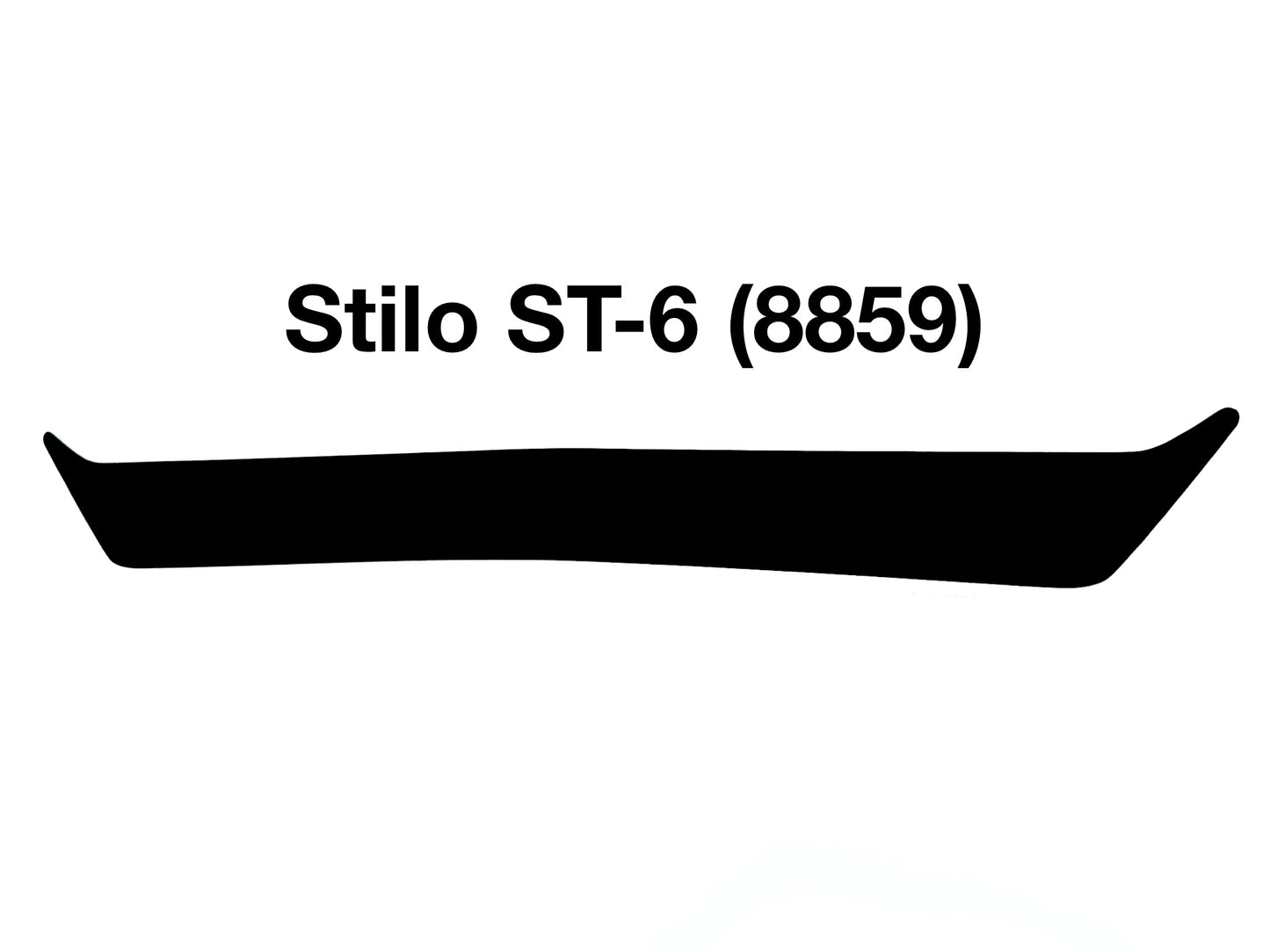 Stilo ST-6 (8859) Helmet visor Sticker (Karting, Motorsport)