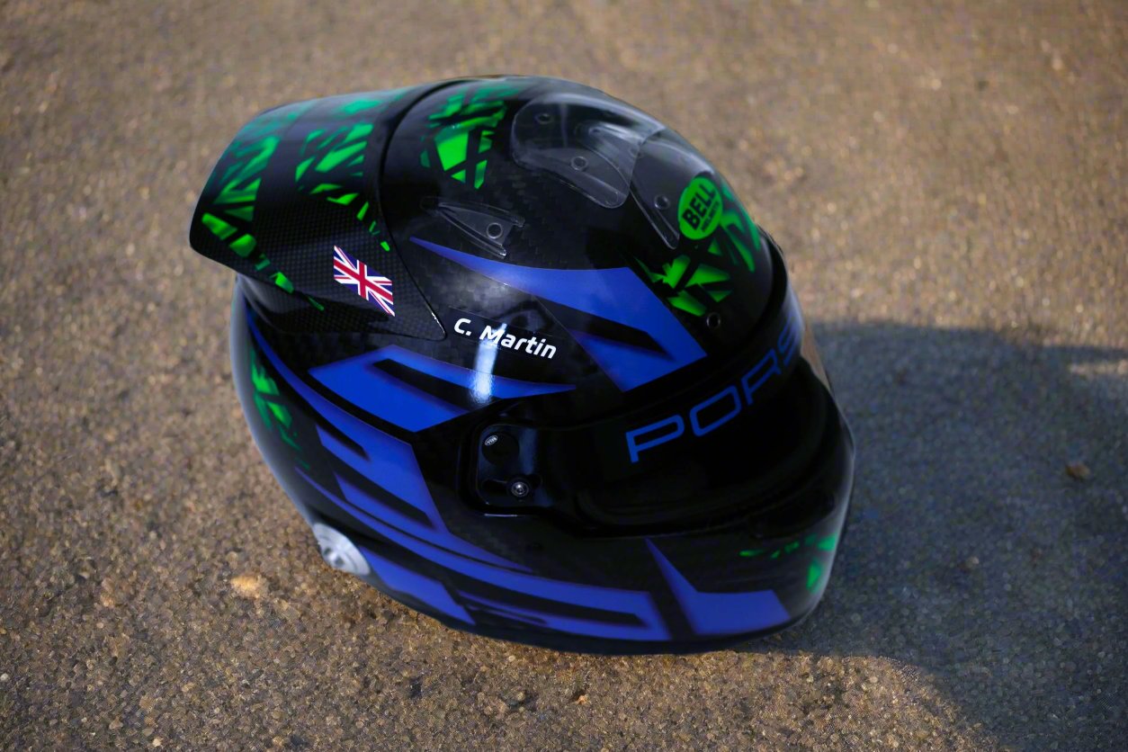 SPIELBERG Sticker Kit for helmet with part FLUO (design pack) (Karting, Motorsport, Moto)