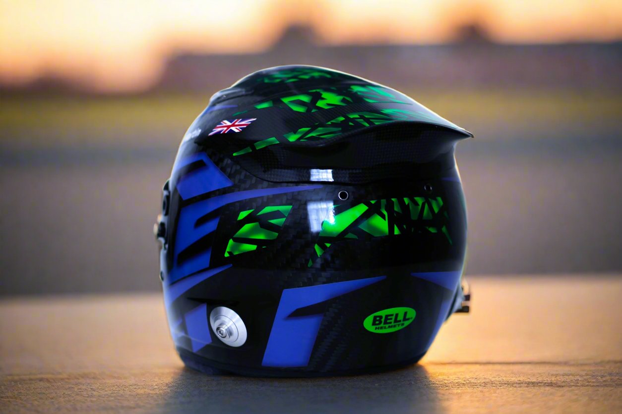 SPIELBERG Sticker Kit for helmet with part FLUO (design pack) (Karting, Motorsport, Moto)
