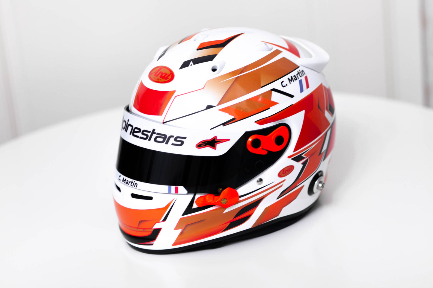 LONATO Sticker Kit for helmet Color Scheme #1 (design pack) (Karting, Motorsport, Moto)