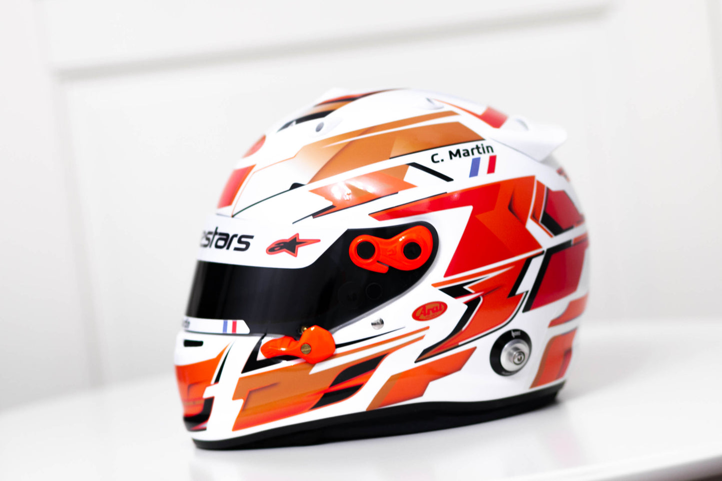 LONATO Sticker Kit for helmet Color Scheme #1 (design pack) (Karting, Motorsport, Moto)