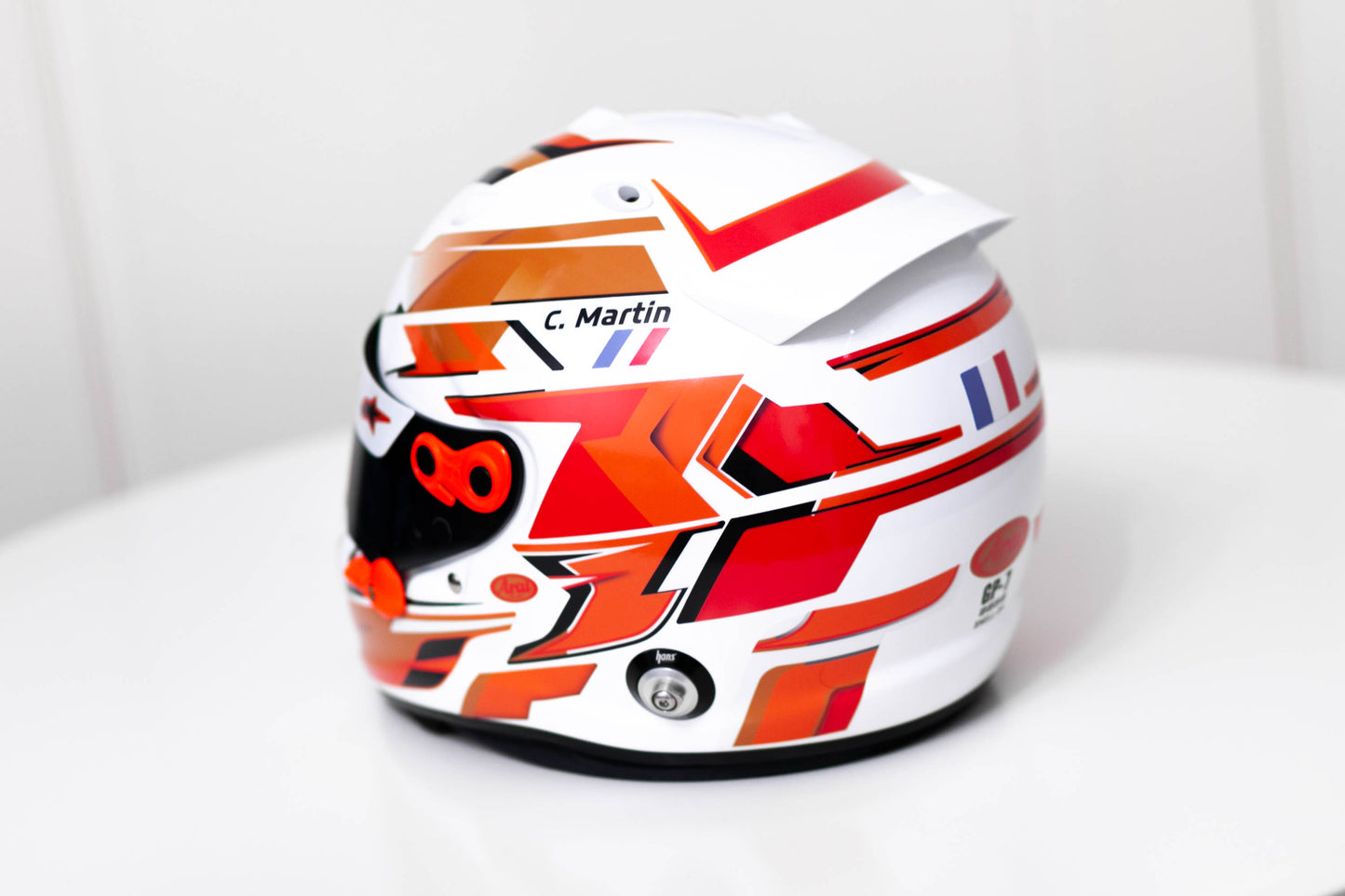 LONATO Sticker Kit for helmet Color Scheme #1 (design pack) (Karting, Motorsport, Moto)