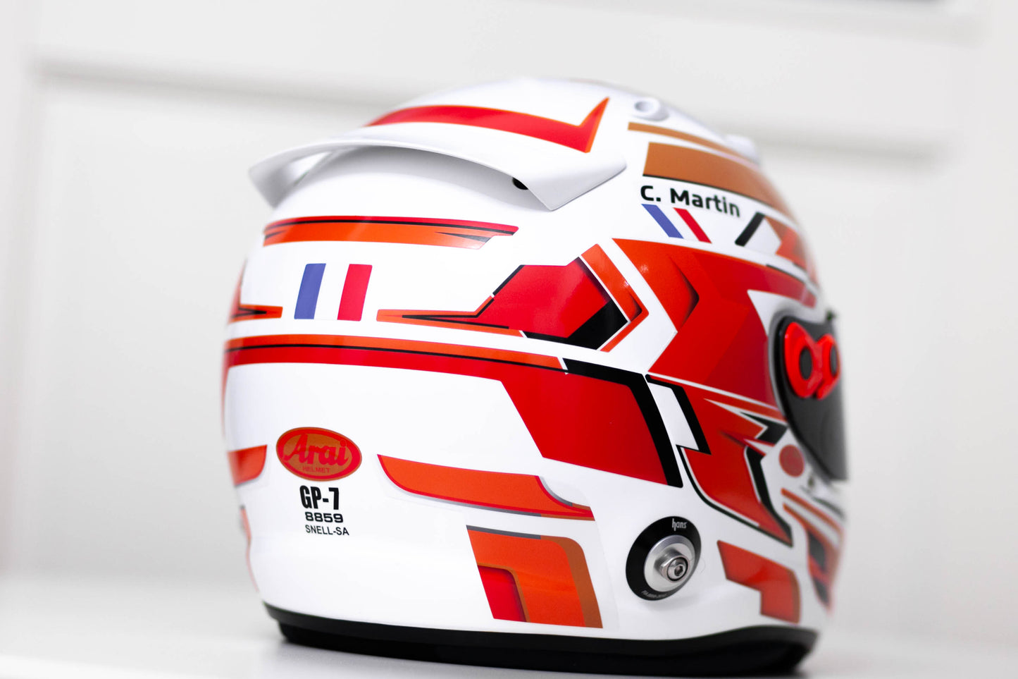 LONATO Sticker Kit for helmet Color Scheme #1 (design pack) (Karting, Motorsport, Moto)