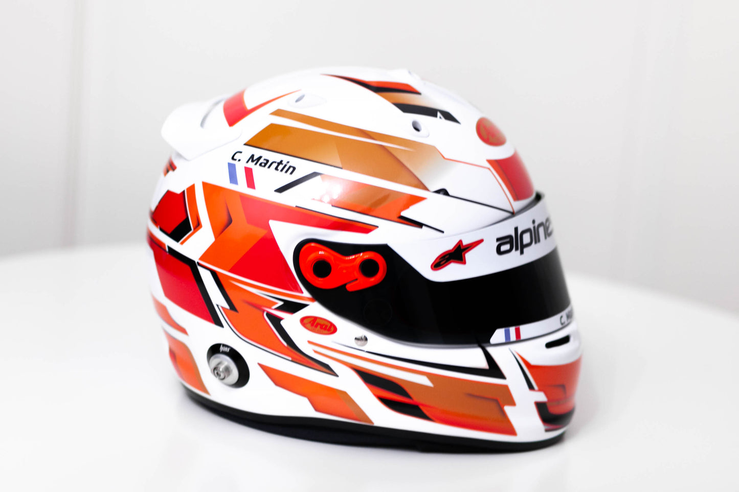 LONATO Sticker Kit for helmet Color Scheme #1 (design pack) (Karting, Motorsport, Moto)