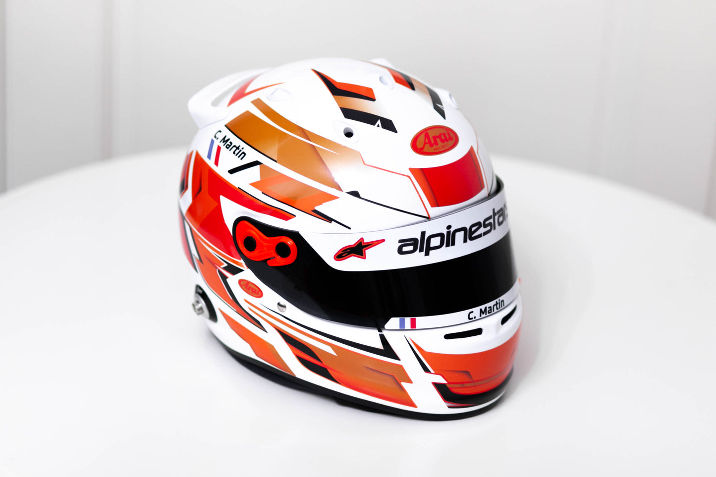 LONATO Sticker Kit for helmet Color Scheme #1 (design pack) (Karting, Motorsport, Moto)