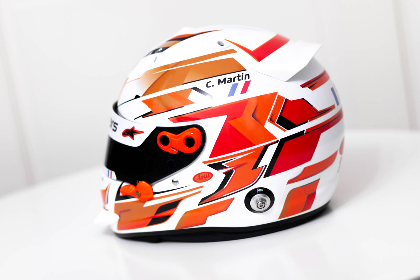 LONATO Sticker Kit for helmet Color Scheme #1 (design pack) (Karting, Motorsport, Moto)