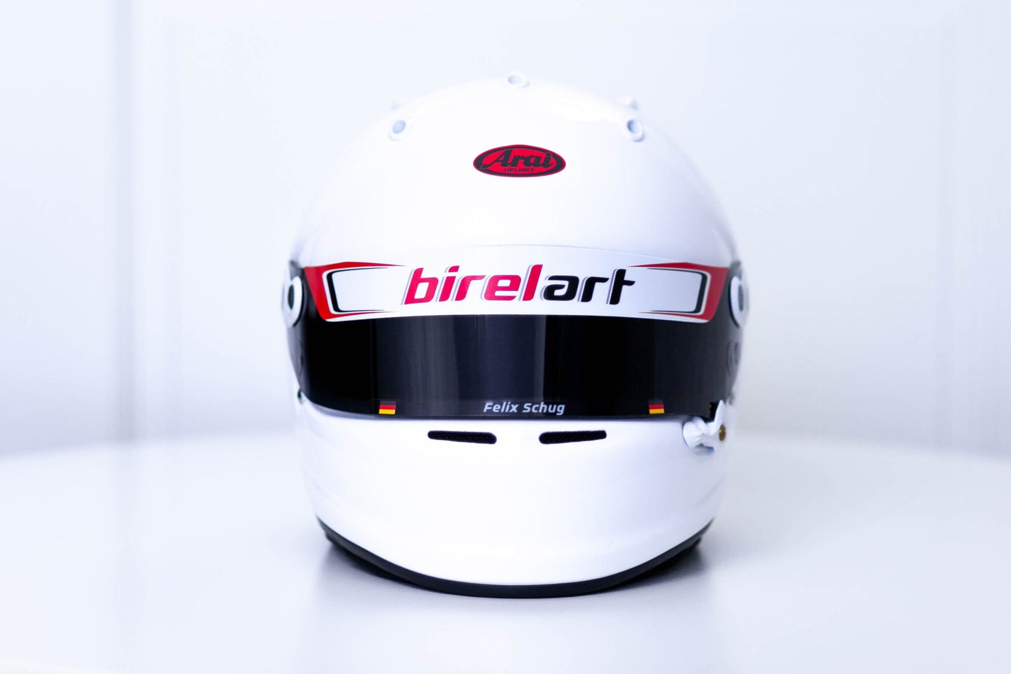 Bierel Art NEW LOGO Sticker Kit for visor (Karting, Motorsport, Moto)