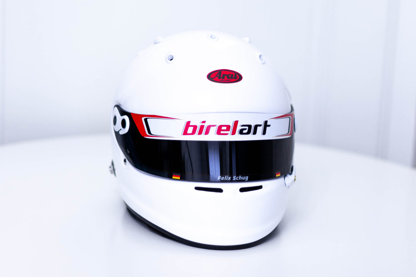 Bierel Art NEW LOGO Sticker Kit for visor (Karting, Motorsport, Moto)