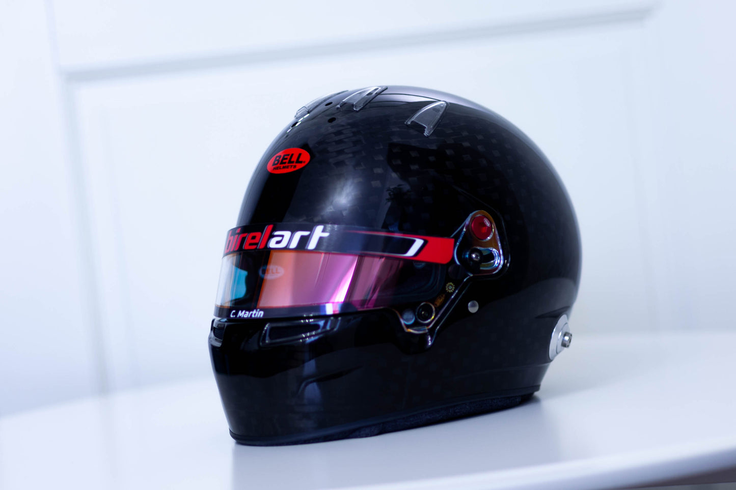 Bierel Art NEW LOGO Sticker Kit for visor (Karting, Motorsport, Moto)