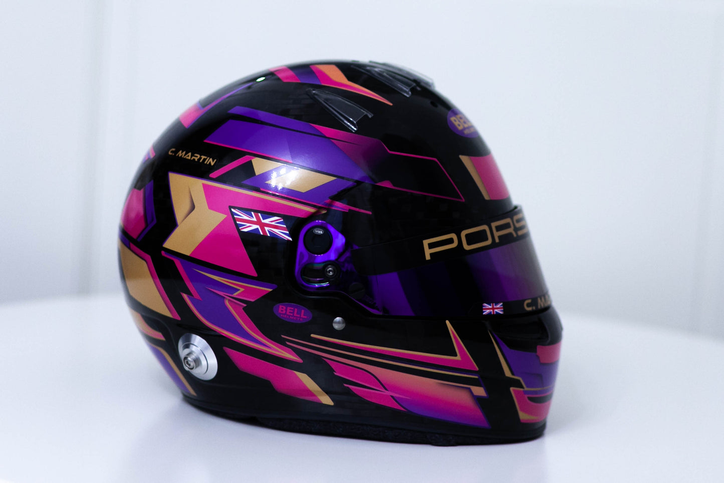 LONATO Sticker Kit for helmet Color Scheme #2 (design pack) (Karting, Motorsport, Moto)