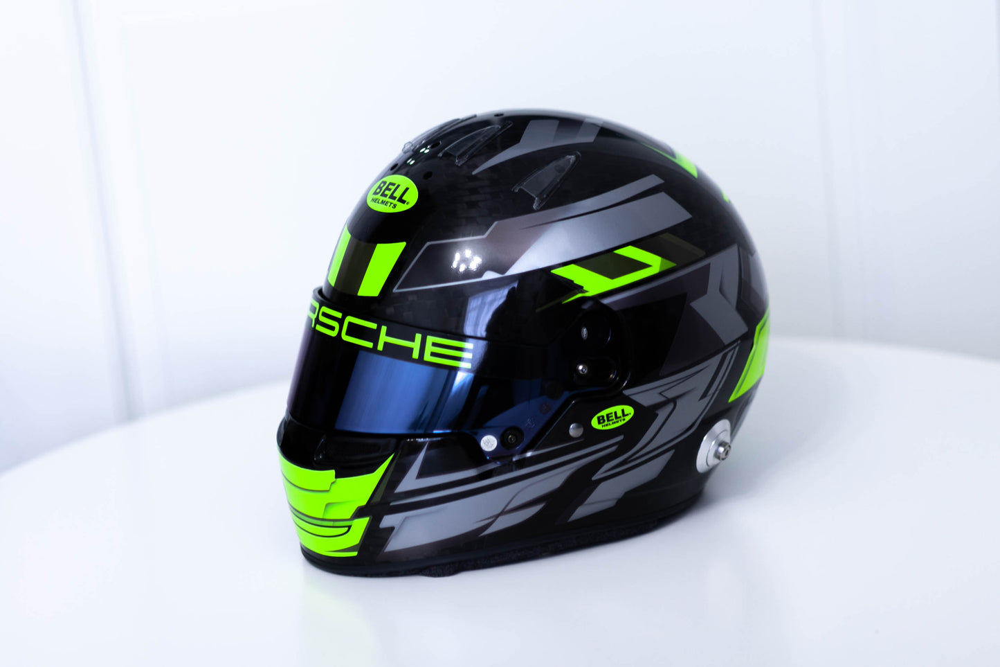 LONATO Sticker Kit for helmet Color Scheme #3 FLUO BLACK helmet (design pack) (Karting, Motorsport, Moto)