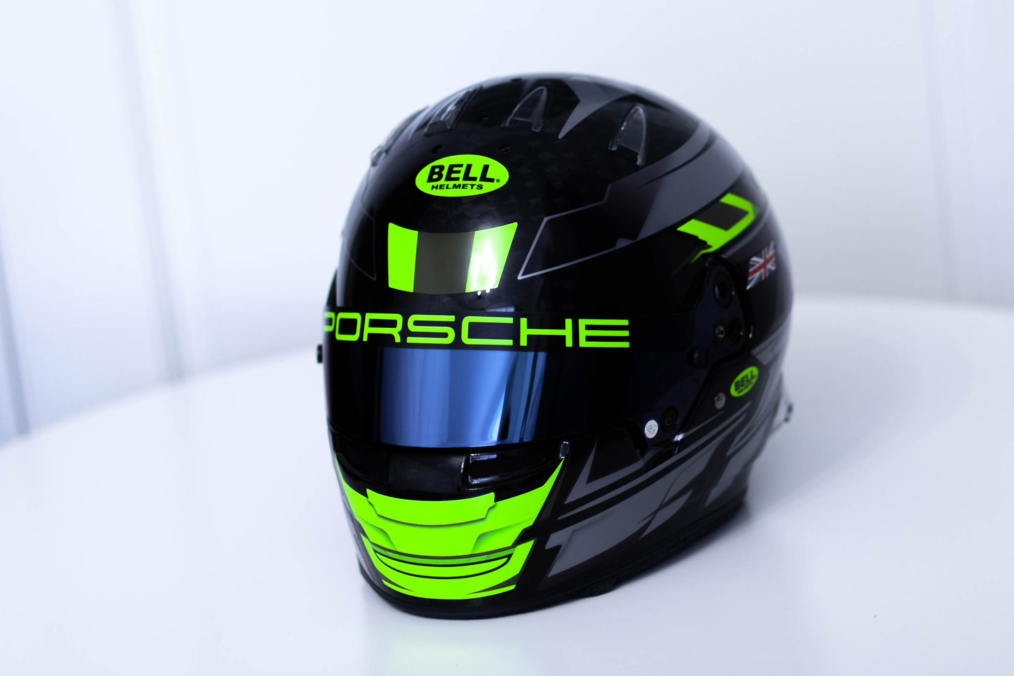 LONATO Sticker Kit for helmet Color Scheme #3 FLUO BLACK helmet (design pack) (Karting, Motorsport, Moto)