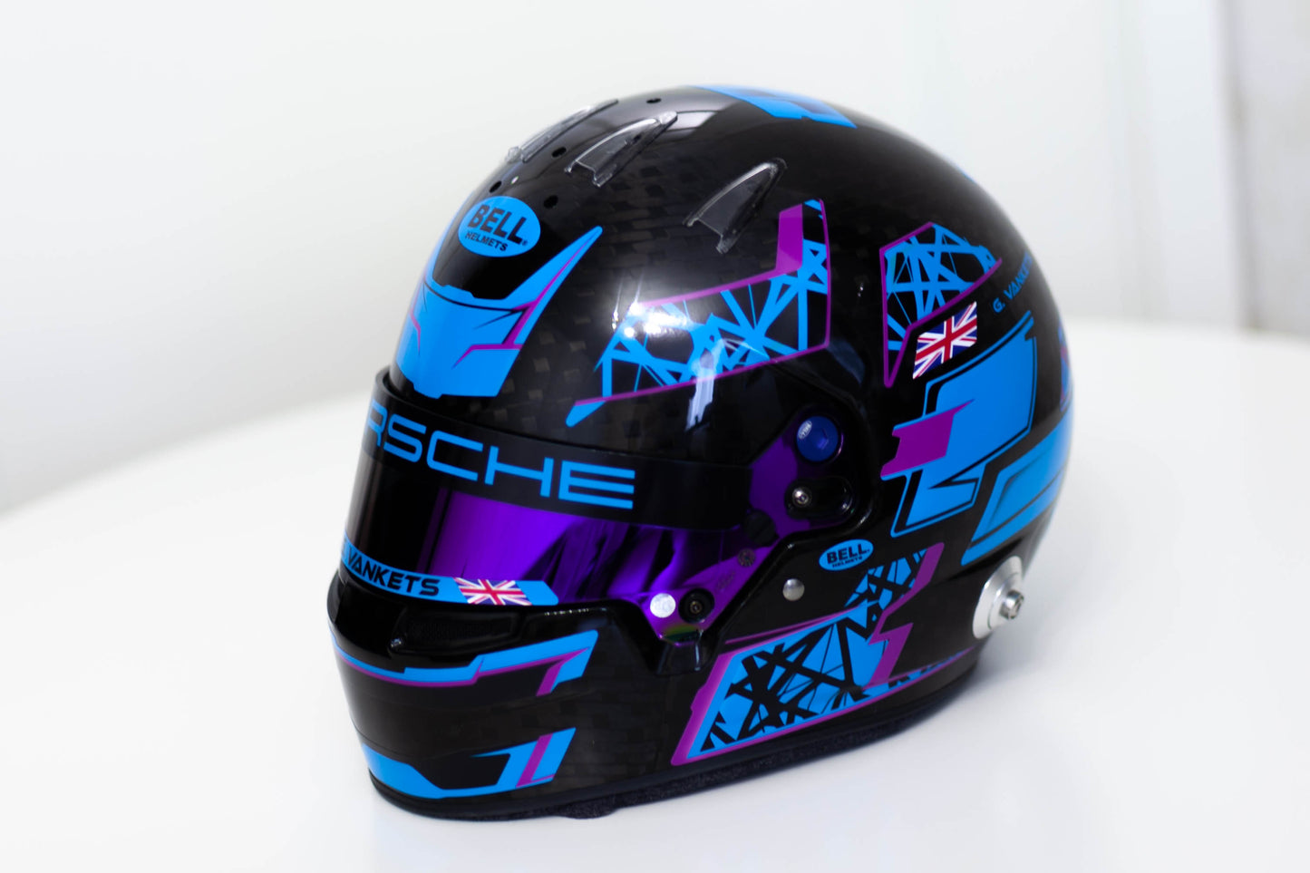 MISANO Sticker Kit for helmet Color Scheme #3 (design pack) (Karting, Motorsport, Moto)