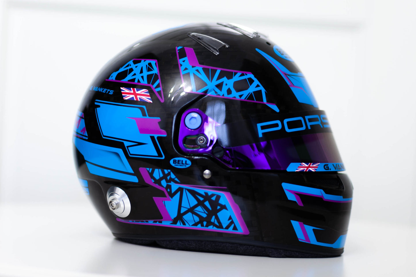 MISANO Sticker Kit for helmet Color Scheme #3 (design pack) (Karting, Motorsport, Moto)