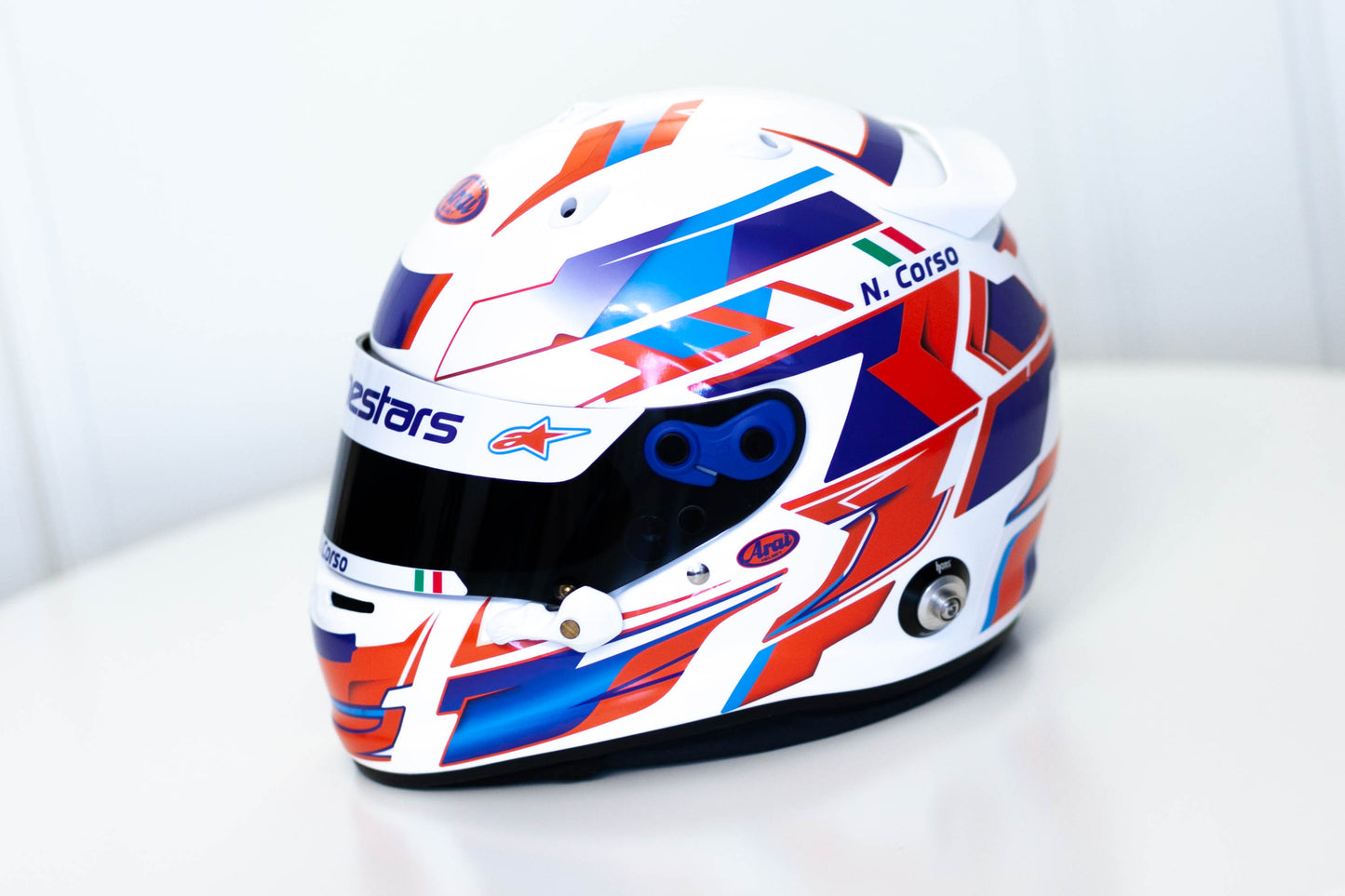 LONATO Sticker Kit for helmet Color Scheme #4 (design pack) (Karting, Motorsport, Moto)