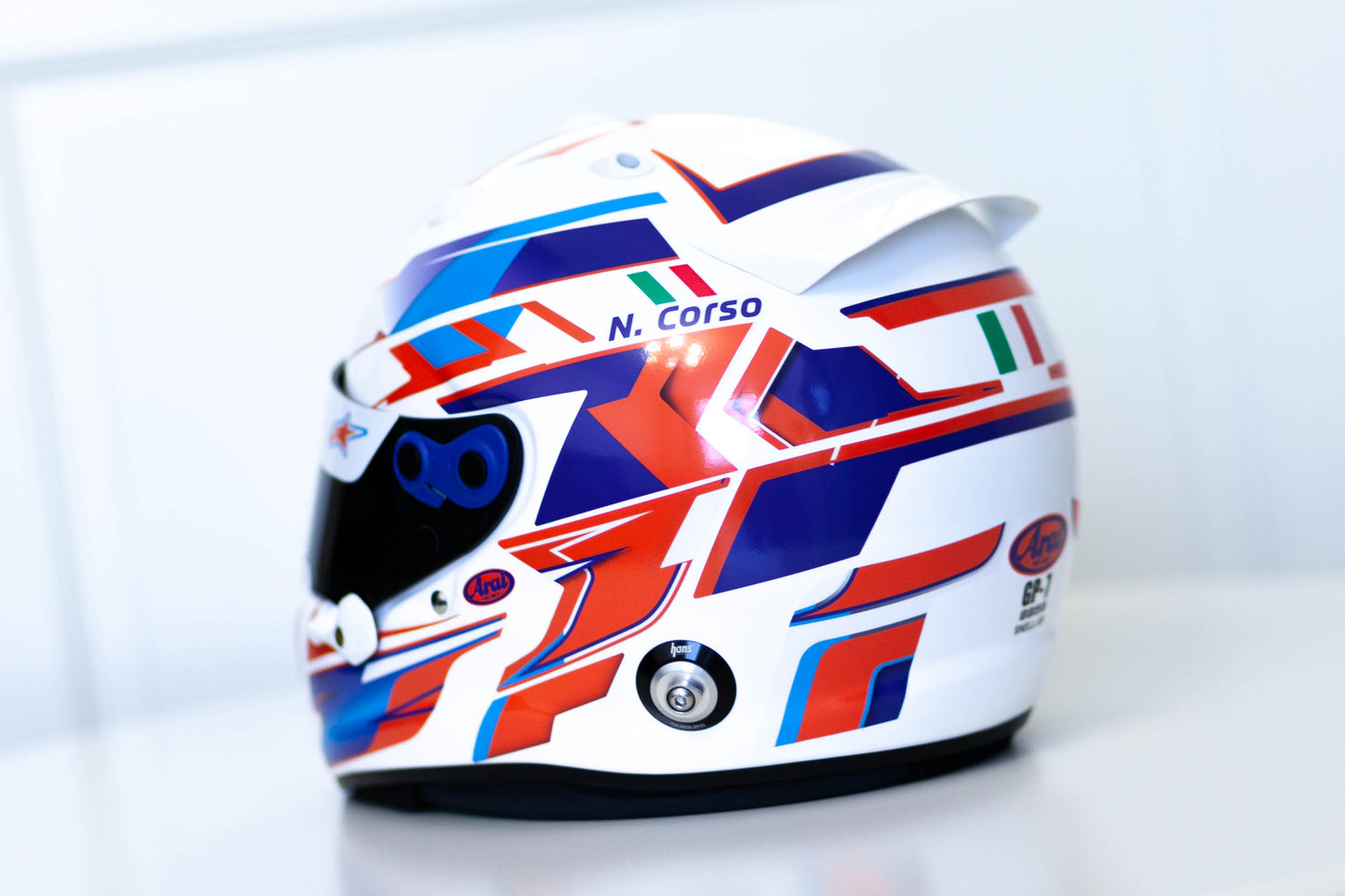 LONATO Sticker Kit for helmet Color Scheme #4 (design pack) (Karting, Motorsport, Moto)