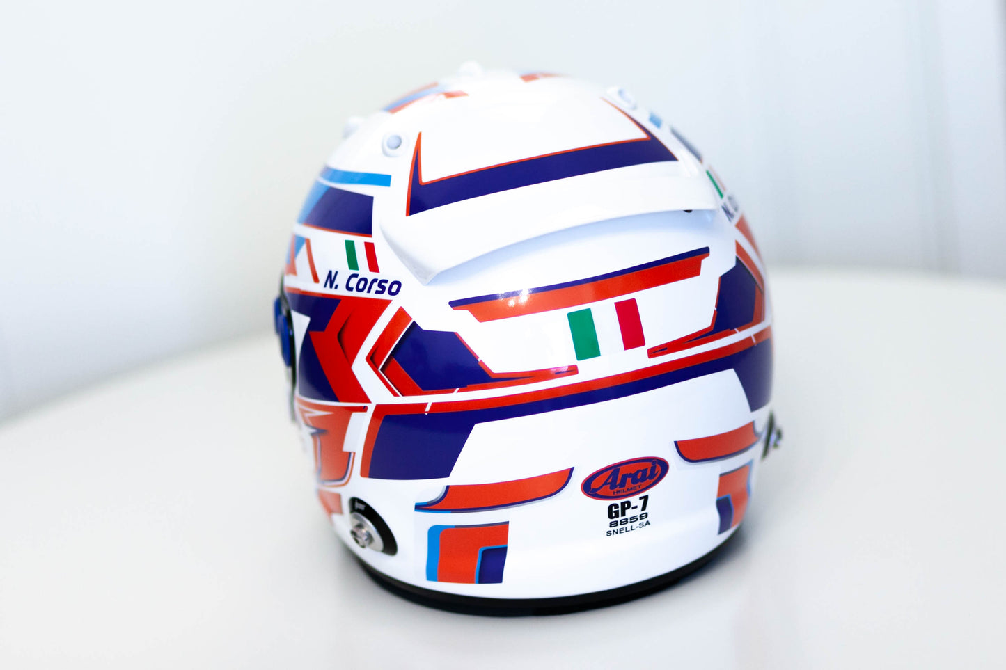 LONATO Sticker Kit for helmet Color Scheme #4 (design pack) (Karting, Motorsport, Moto)