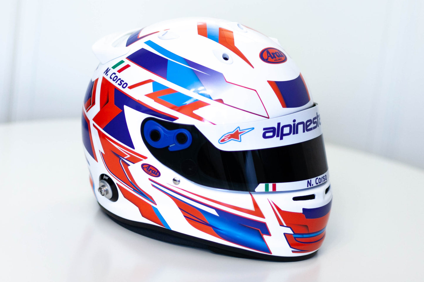 LONATO Sticker Kit for helmet Color Scheme #4 (design pack) (Karting, Motorsport, Moto)