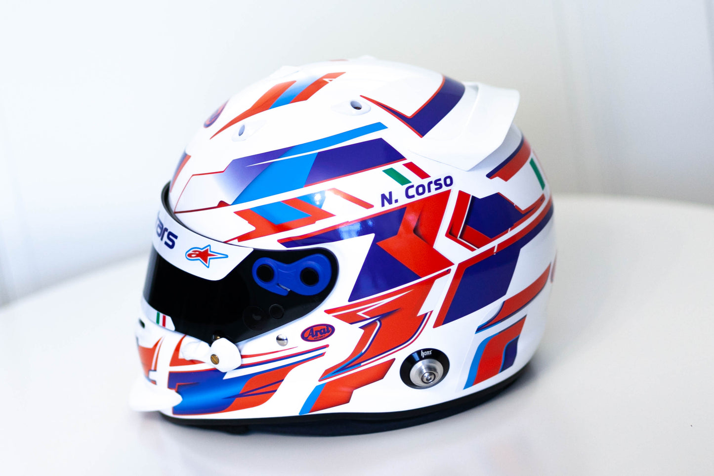 LONATO Sticker Kit for helmet Color Scheme #4 (design pack) (Karting, Motorsport, Moto)