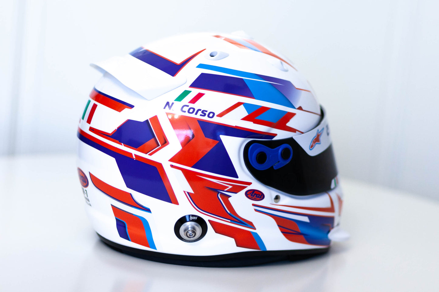 LONATO Sticker Kit for helmet Color Scheme #4 (design pack) (Karting, Motorsport, Moto)