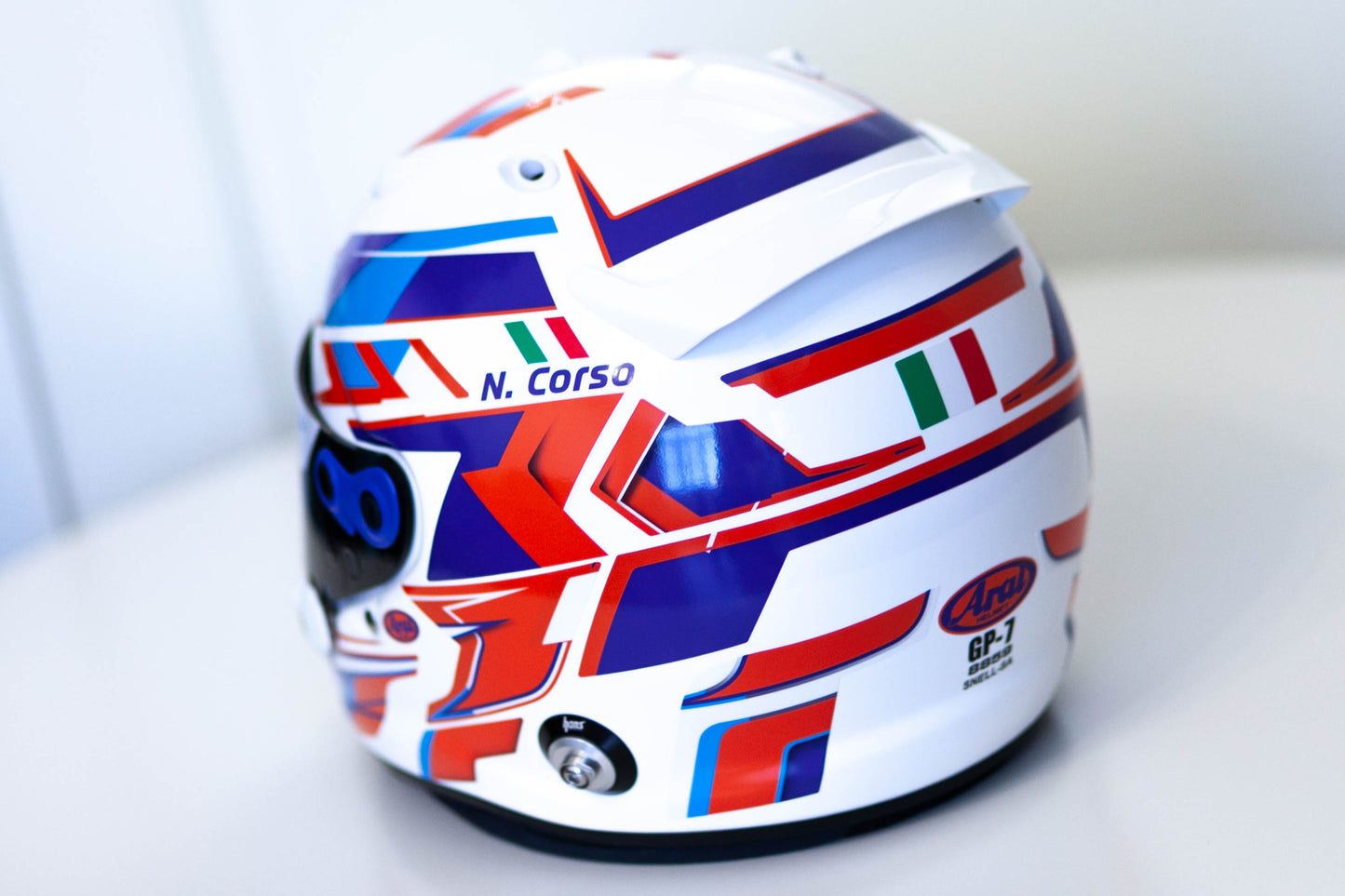 LONATO Sticker Kit for helmet Color Scheme #4 (design pack) (Karting, Motorsport, Moto)