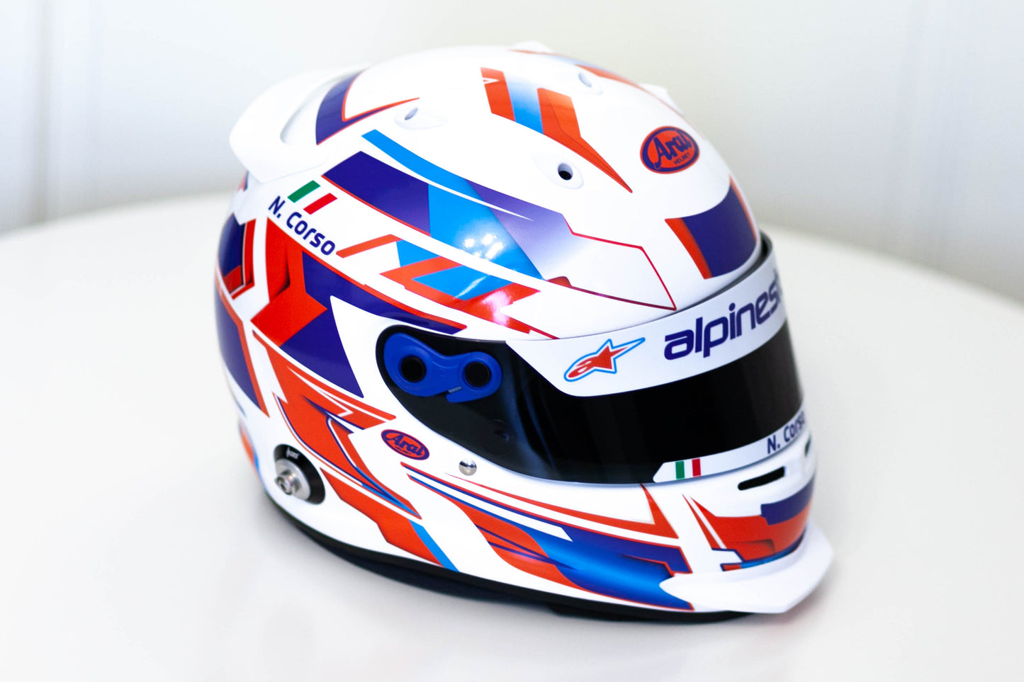 LONATO Sticker Kit for helmet Color Scheme #4 (design pack) (Karting, Motorsport, Moto)
