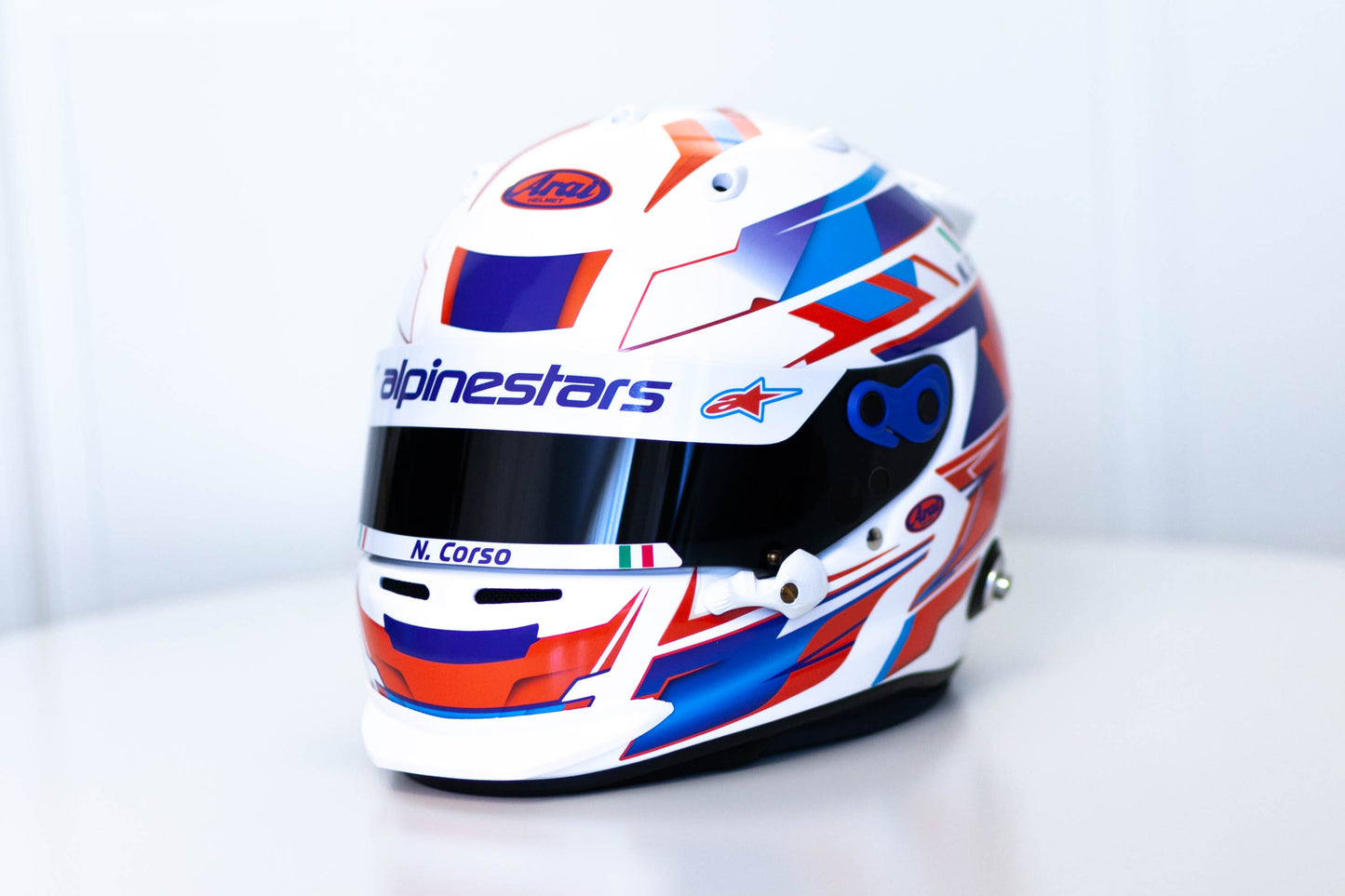 LONATO Sticker Kit for helmet Color Scheme #4 (design pack) (Karting, Motorsport, Moto)