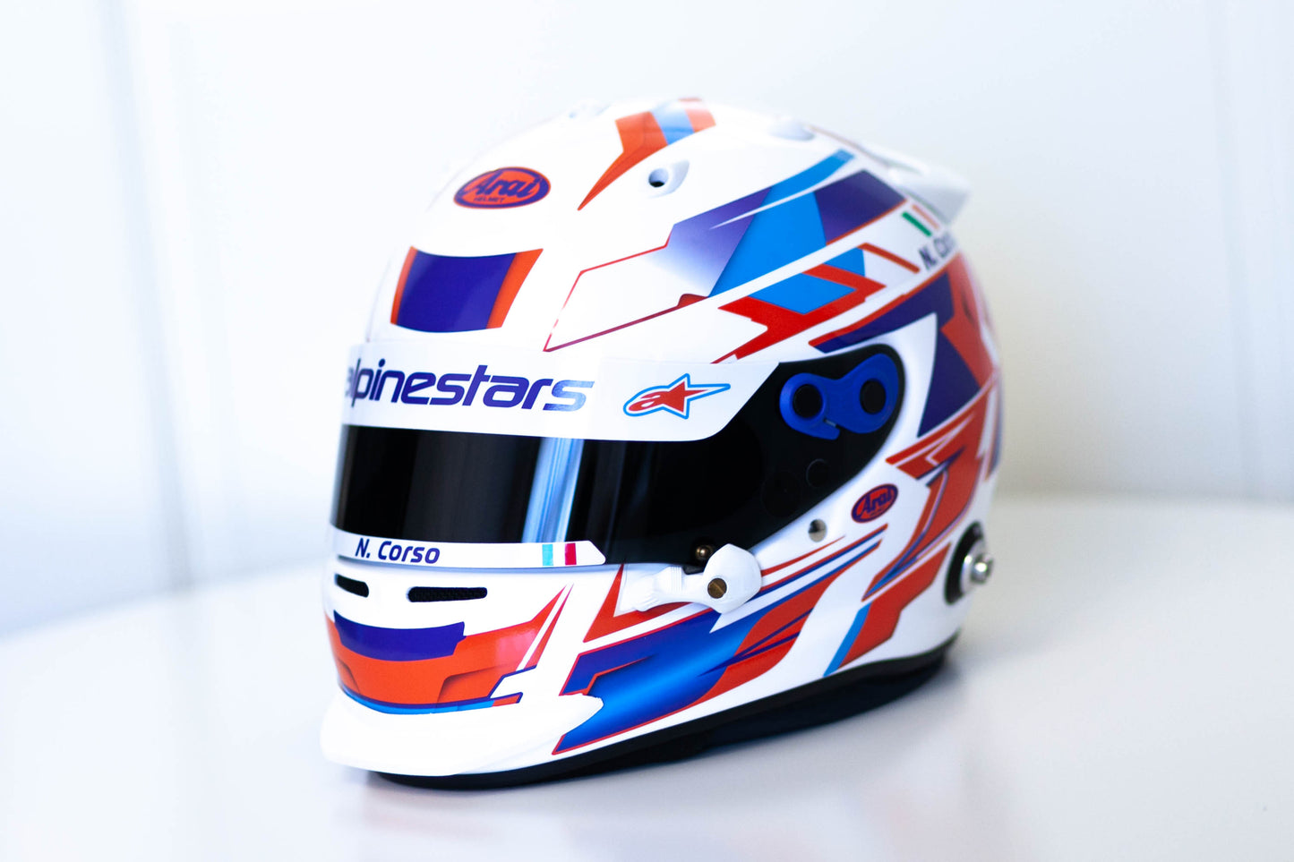 LONATO Sticker Kit for helmet Color Scheme #4 (design pack) (Karting, Motorsport, Moto)